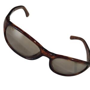 Maui Jim Cyclone Tortoise 136-10 Wrap Rectangle 8-base Unisex Sunglasses